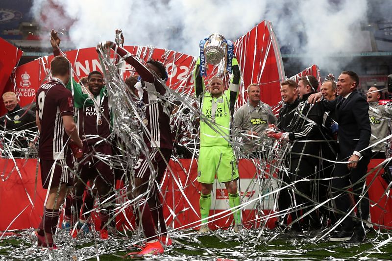 Leicester City defeated Chelsea to win the FA Cup. (Photo by Nick Potts - Pool/Getty Images)